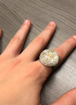 Ronde ring, merk: Handmade, staat: Nieuw zonder prijskaartje, maat: Aanpasbaar, € 5,00, € 5,95 inclusief Kopersbescherming