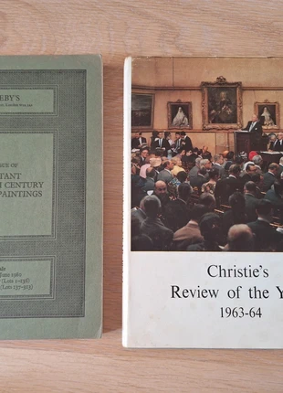 Christie's Review of the Year 1963-64 & Sothebys June 1980, staat: Heel goed, € 6,00, € 7,00 inclusief Kopersbescherming
