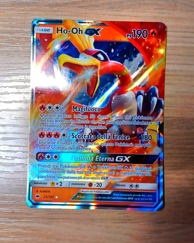 Pokémon 021-147 Ho-Oh GX (IT) - Vinted