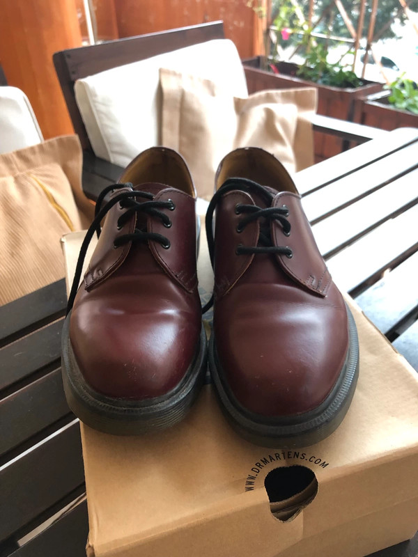 Dr martens clearance basse rouge