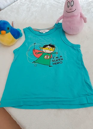 Débardeur très bon garçon 24 mois taille grand , marca: Kid Kanai, estado: Muito bom, tamanho: 3 anos / 98 cm, €1.50, €2.28 inclui Proteção do Comprador