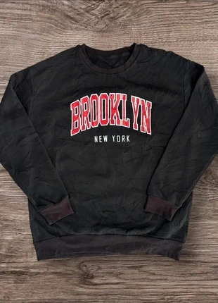 Sweat Brooklyn Shein Noir - Très bon état - Taille S, marke: Shein, zustand: Sehr gut, größe: S, 1,99 €, 2,79 € beinhaltet Vinted-Käuferschutz Pro