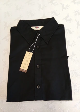 Oxford Shirt Short Sleeve Ladies, brand: Fruit of the Loom, condition: New with tags, size: S / 8, £6.50, £7.53 includes Buyer Protection