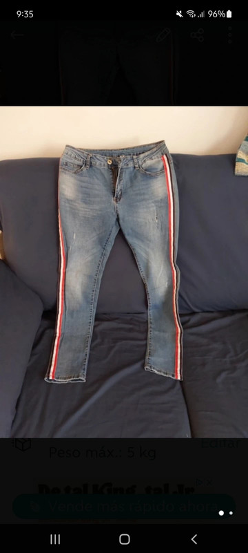 Pantalon Vaquero con lateral. Son - Vinted