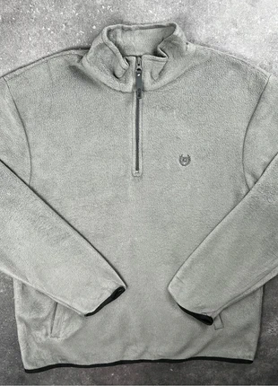 pull polaire Chaps Ralph Lauren gris col zippé - L homme - polyester 2PL 39, marque: CHAPS, état: Très bon état, taille: L, 18,00 €, 19,60 € Protection acheteurs (Pro) incluse