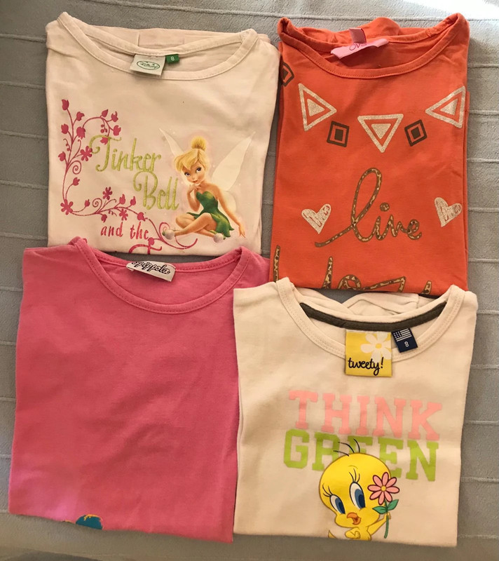 Set 4 magliette T-shirt 7-8 anni 1