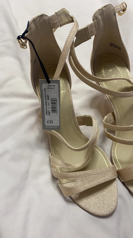 Debut sale gold sandals