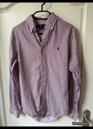 Ralph lauren blouse overhemd gestreept, merk: Ralph Lauren, staat: Heel goed, maat: M / 38 / 10, € 25,00, € 26,95 inclusief Kopersbescherming Pro