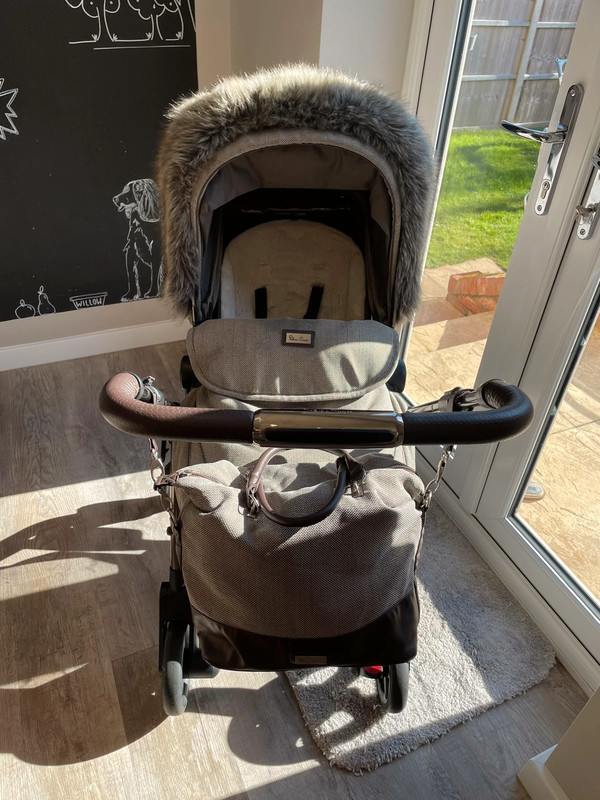 Fur for silver cross clearance pram