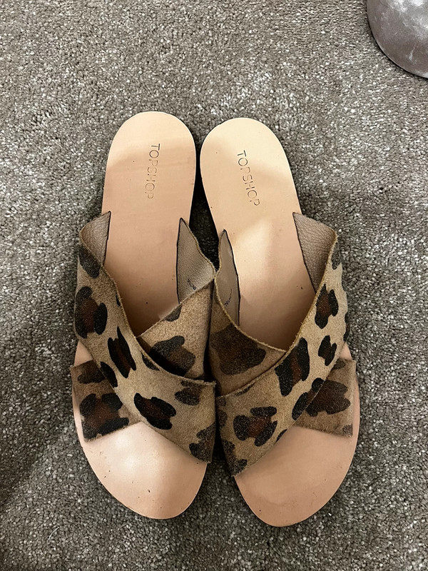 Topshop leopard clearance sandals