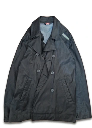 Regenjacke-trenchcoat von diesel in schwarz L, marque: Diesel, état: Très bon état, taille: L, 35,00 €, 37,45 € Protection acheteurs incluse