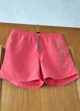 Badeshorts Gr. 176 von " Jack und Jonas ', marque: Jack & Jones, état: Très bon état, taille: 16 ans / 176 cm, 4,00 €, 4,90 € Protection acheteurs incluse