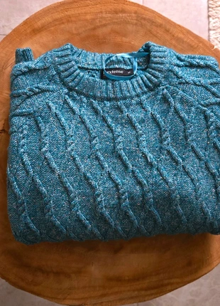 Pull torsades bleu, marque: In Extenso, état: Très bon état, taille: M / 38 / 10, 3,00 €, 3,85 € Protection acheteurs incluse