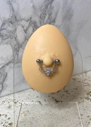 Piercing Teton en titane G23, marke: NSJ, zustand: Neu, mit Etikett, 19,00 €, 20,65 € beinhaltet Vinted-Käuferschutz Pro