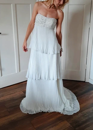 Prachtige trouwjurk Justin Alexander, merk: Justin Alexander, staat: Nieuw met prijskaartje, maat: M / 38 / 10, € 650,00, € 663,00 inclusief Kopersbescherming