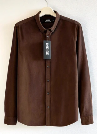 Camisa Indigo pana muy fina. Nueva con etiquetas, marca: Indigo, estado: Novo com etiquetas, tamanho: S, €15.00, €16.45 inclui Proteção do Comprador