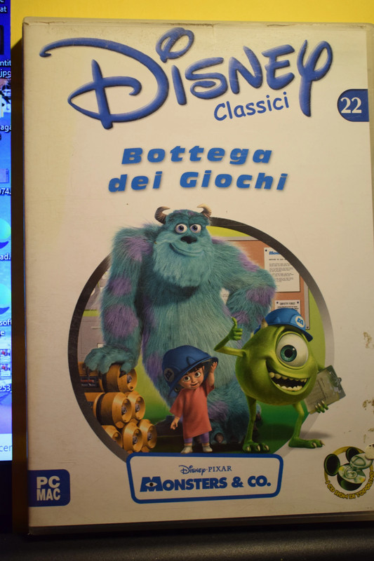 Disney "Bottega dei giochi Monsters & co." gioco per PC italiano 1