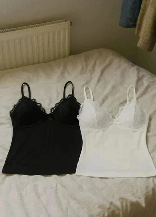 Duo Caracos Dentelle Noir & Blanc – Romantique / Chic / Lingerie Mood / Polyvalent, brand: Lingerie Novaé, condizioni: Ottime, taglia: M / IT 42 / EU 38, €39.99, €42.69 include la Protezione acquisti Pro