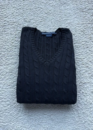 Pull Ralph Lauren Torsadé Col V Noir, brand: Ralph Lauren, condition: Very good, size: M / 38 / 10, €49.00, €52.15 includes Buyer Protection Pro