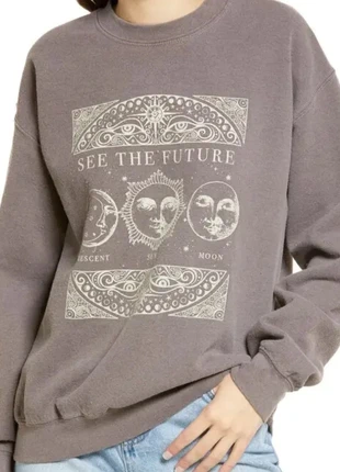 Brown Shein Sweatshirt, merk: Shein, staat: Heel goed, maat: M / 38 / 10, € 1,50, € 2,28 inclusief Kopersbescherming