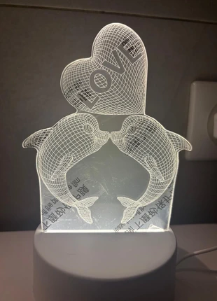 Veilleuse dauphin, état: Neuf avec étiquette, 9,00 €, 10,15 € Protection acheteurs incluse