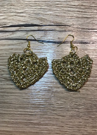 Boucles d’oreille dorées au crochet, marke: Fait Main, zustand: Neu, 2,00 €, 2,80 € inklusive Vinted-Käuferschutz