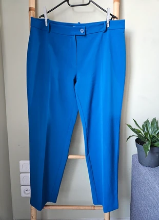 Pantalon bleu roi Hippocampe – Taille 46 – Coupe droite élégante, marque: Hippocampe, état: Très bon état, taille: XXXL / 46 / 18, 15,00 €, 16,45 € Protection acheteurs incluse