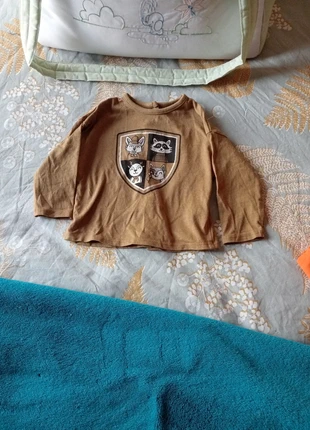 Camiseta manga larga vertbaudet, marca: Vertbaudet, estado: Muito bom, tamanho: 6-9 meses / 68 cm, €2.00, €2.80 inclui Proteção do Comprador