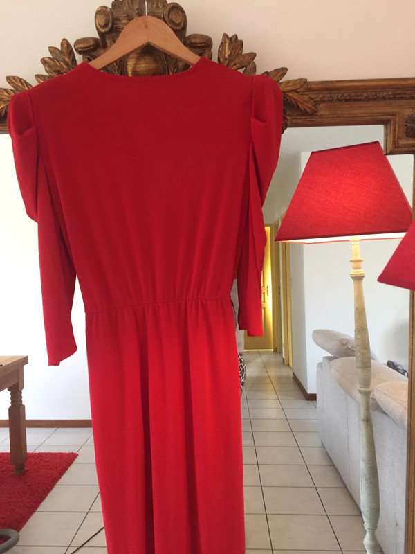 Vinted 2024 robe rouge