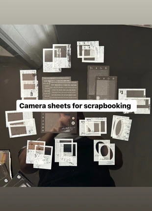 Camera sheets for scrapbooking, marke: Polaroid, zustand: Neu, 2,50 €, 3,33 € inklusive Vinted-Käuferschutz
