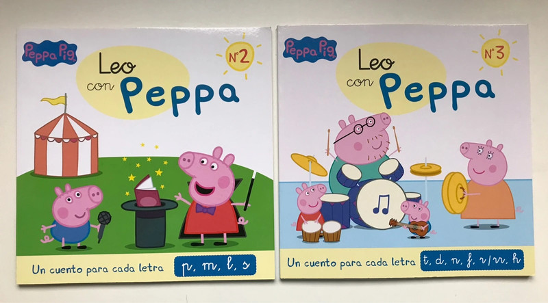 Libro Leo con Peppa Un cuento para cada letra de segunda mano por