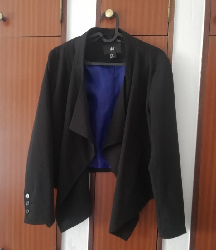 Blazer / casaco formal preto | Tamanho 40 | H&M 5