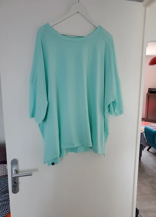 Tee-shirt menthe., marque: Bleu Clair, état: Neuf sans étiquette, taille: XXXL / 46 / 18, 12,00 €, 13,30 € Protection acheteurs incluse
