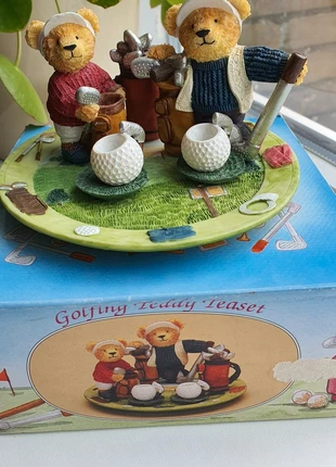 Vintage Golfing Teddy Teaset - Nieuw in Originele Verpakking, condizioni: Nuovo senza cartellino, €30.00, €32.20 include la Protezione acquisti