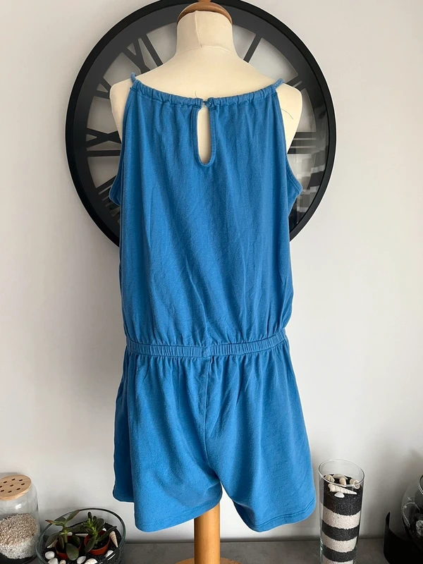 Combishort fille bleu - photo numéro 3