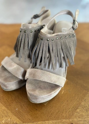 Talons compensée paille lpb bohème, brand: Lpb, condizioni: Ottime, taglia: 39, €10.00, €11.20 include la Protezione acquisti