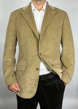 💫Blazers Corduroy Vintage Old Money Chic Classic Beige 80's 90's Made In Italy 🇮🇹  Taille 54-L/XL💫, marque: Massimo Dutti, état: Très bon état, taille: 54, 49,00 €, 52,15 € Protection acheteurs (Pro) incluse