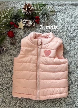Doudoune Bébé Fille Rose Poudré - "Mes Petits Cailloux" - 3 Mois, marke: Mes Petits Cailloux, zustand: Sehr gut, größe: 3-6 Monate / 62, 9,00 €, 10,15 € inklusive Vinted-Käuferschutz