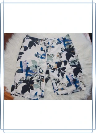 Boardshort Protest Homme – Taille L – Motif Floral Bleu - (599), merk: Protest, staat: Heel goed, maat: L, € 10,80, € 12,04 inclusief Kopersbescherming