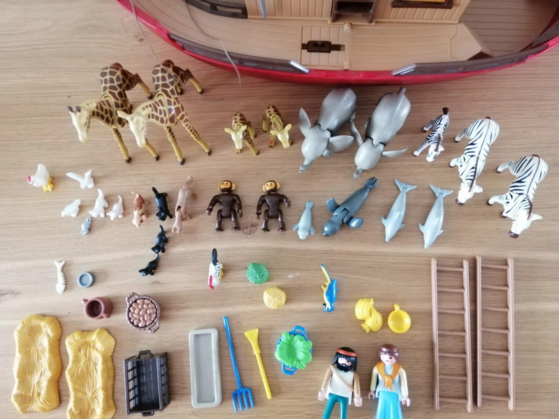 leren klap Verbazing Playmobil ark van Noach - Wild Life Noah's Ark - 9373 - Vinted