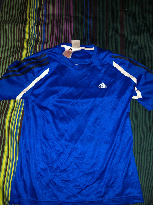 Maillot de foot Adidas bleu 1