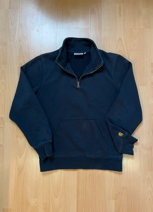 Carhartt quarter zip sweater, merk: Carhartt, staat: Heel goed, maat: XS, € 49,95, € 53,15 inclusief Kopersbescherming