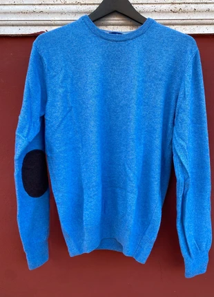 Maglione cashmere & lana con toppe sui gomiti - Eredi Pisanò, marke: Eredi Pisanò, zustand: Sehr gut, größe: M / 38 / 10, 25,00 €, 26,95 € inklusive Vinted-Käuferschutz