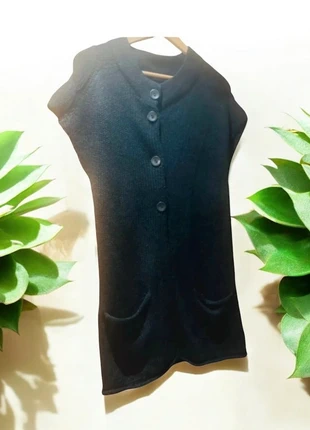 Chaleco Only negro, botones y bolsillos. Talla M, marca: ONLY, estado: Muy bueno, tamaño: M / 38 / 10, 4,00 €, 4,90 € Protección al comprador incluida