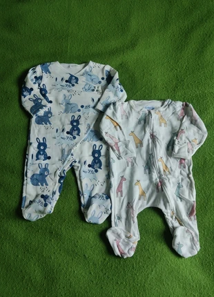 Set animal NEXT and Jojo Maman Bebe babygrows 3-6 months, brand: Next, condition: New without tags, size: 3-6 months / 62 cm, £5.00, £5.70 includes Buyer Protection