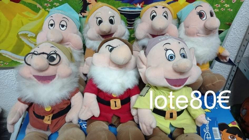 Peluches 7 enanitos discount disney