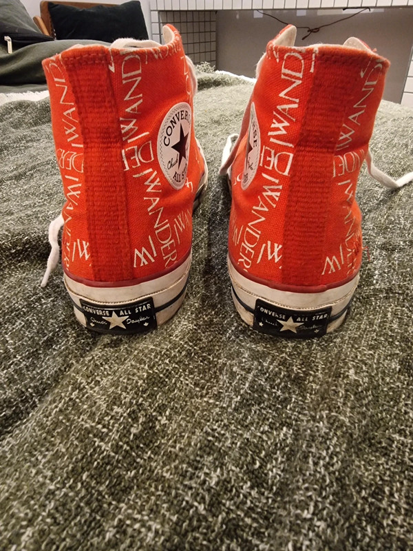 Converse Red size 8 J W Anderson Vinted