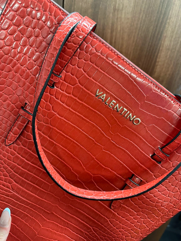 Mario valentino red bag deals