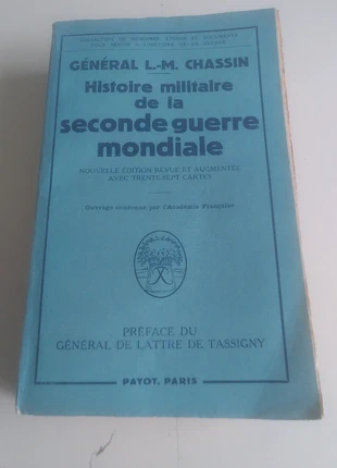 Histoire militaire de la seconde guerre mondiale - 1939-1945.Général L.-M. Chassin, staat: Veelgebruikt, € 8,50, € 9,63 inclusief Kopersbescherming