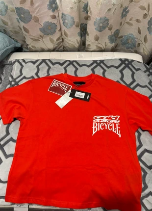 Cold Culture Poker Bicycle Tee Fiery Red, brand: Cold Culture, condition: New with tags, size: S, £28.00, £30.10 includes Buyer Protection